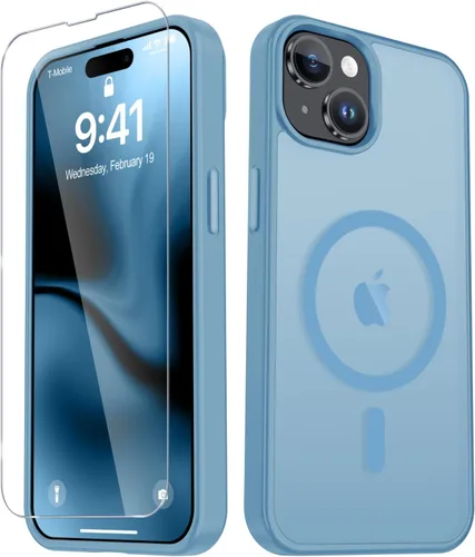 Vista 1103 de Funda para Google Pixel 10 Pro XL, cubierta magnética mate, color negro Fit for MagSafe, Screen Protector included, Shockproof Military Grade