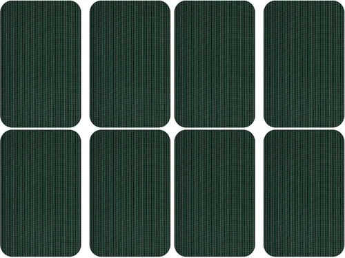 Vista 8 de Honoson Kit de parche de 4 piezas para cubierta de seguridad para piscina, cubierta de seguridad de malla con autoadhesivo, kit de parches de malla