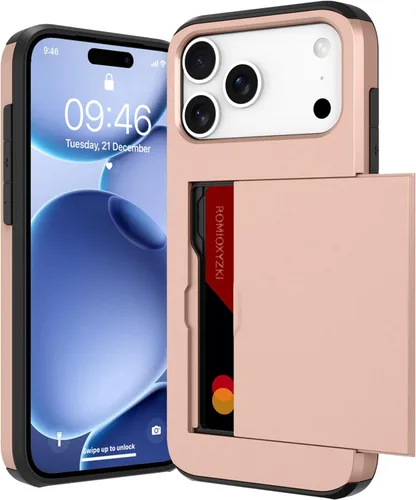 Vista 22 de ZIYE Compatible con iPhone 12 Pro Max Funda tipo cartera con tarjetero, Funda de dos capas antiarañazos con bolsillo oculto, Funda protectora a Verde