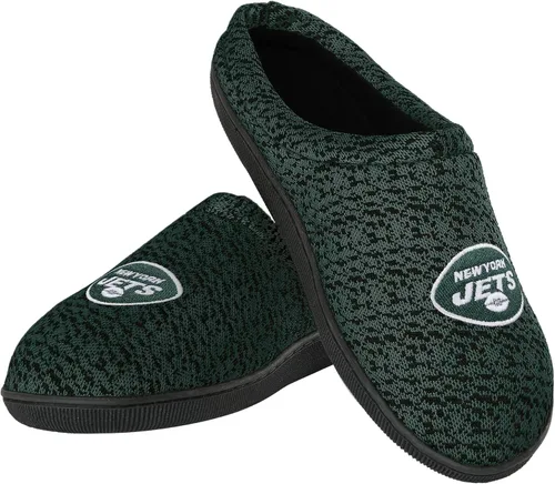 Vista 65 de FOCO NFL - Pantuflas para hombre con suela Cupsole tejidas en poliéster