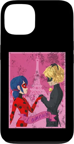 Vista 7 de Miraculous Ladybug Vintage Collection Paris Love - Carcasa para iPhone 17