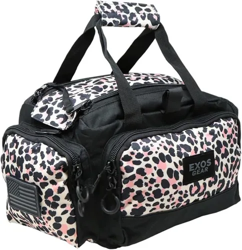 Vista 9 de Exos Tactical Range Bag - Medium Size Range Bag for Shooting - Gun Case for Handguns, Ammo Storage, Tactical Backpack, Molle Webbing, Free Subdued