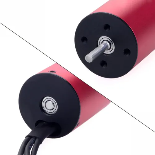 Vista 6 de KingVal Reemplazo 2845 3400KV Eje de motor sin escobillas impermeable 0.125 in compatible con 1/14 RC Car