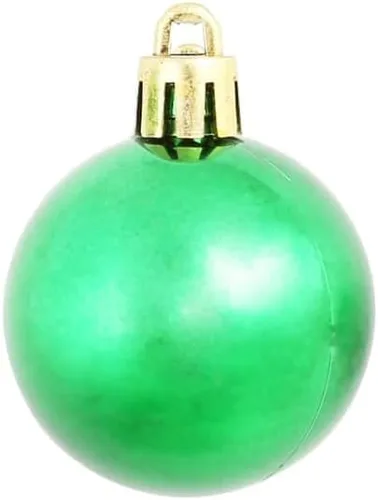 Vista 8 de YAFF Juego de 100 adornos para árbol de Navidad, juego de bolas de Navidad de plástico, inastillables y reutilizables, juego de bolas decorativas