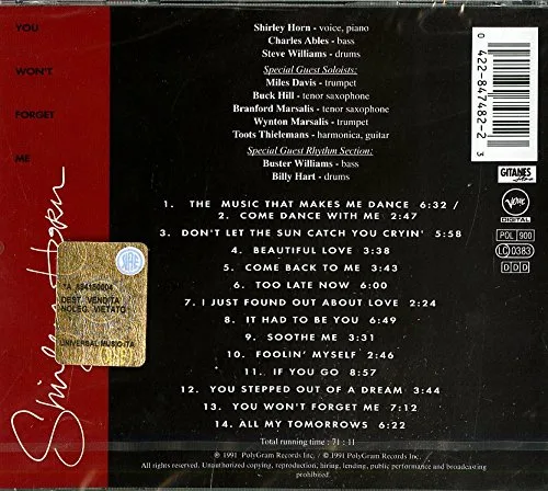 Vista 2 de You Won't Forget Me