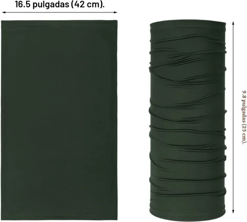 Vista 4 de Geyoga 6 piezas de protección UV para el verano, polaina de cuello refrescante, ropa para la cara, polaina para cuello, bufanda, protector solar