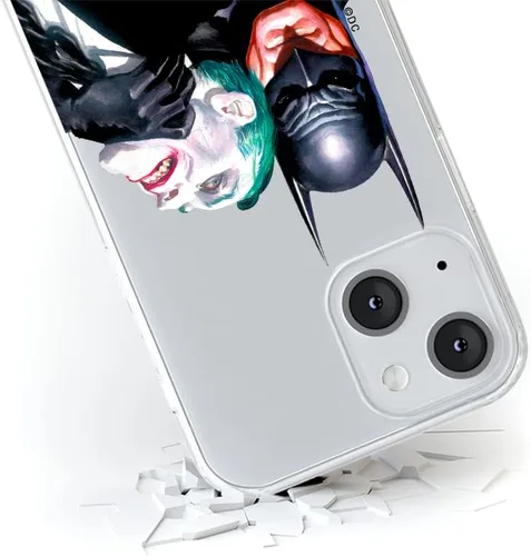 Vista 5 de ERT GROUP Funda de teléfono móvil para Xiaomi REDMI Note 10 / 10S original y con licencia oficial de DC, Batman i Joker 001, ajuste óptimo a