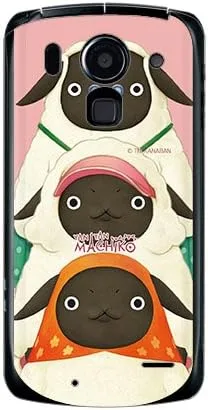 Vista 133 de Yanan Machiko Series Machiko Family Pink (Clear) / for iPhone SE/5s/docomo