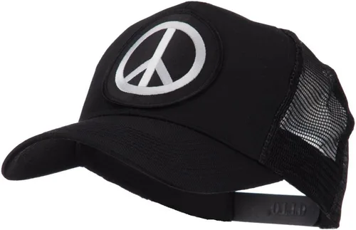 Vista 11 de e4Hats Skull and Choppers Gorra de malla con parches militares bordados