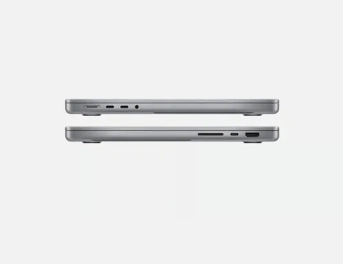 Vista 2 de Apple MacBook Pro 2021 con chip Apple M1 Max (14 pulgadas, 64 GB de RAM, almacenamiento SSD de 2 TB) (QWERTY en inglés) Gris espacial (renovado)