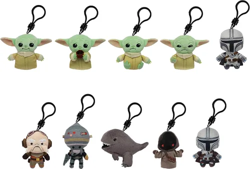 Vista 2 de The Mandalorian - Bolsa de felpa con clip en bolsa ciega