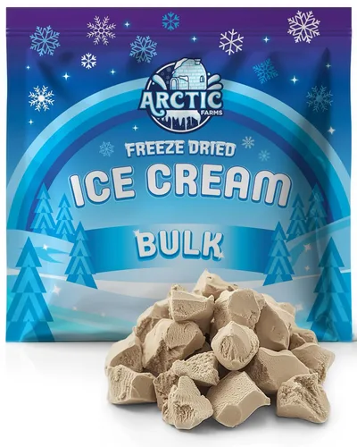 Vista 16 de Arctic Farms Trozos de Helado Liofilizado Empaquetados y en Caja - No se Derrite (1 libra, S'mores)