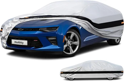 Vista 19 de Funda para Automóvil de 10 Capas Impermeable para Todo Clima para Coupé Hatchback, 100% Impermeable Fundas para Automóvil de Exterior Ajuste