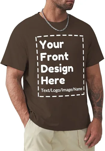 Vista 10 de Camiseta personalizada para hombres y mujeres, camisetas personalizadas para imprimir tu imagen, texto, logotipo, unisex para adultos