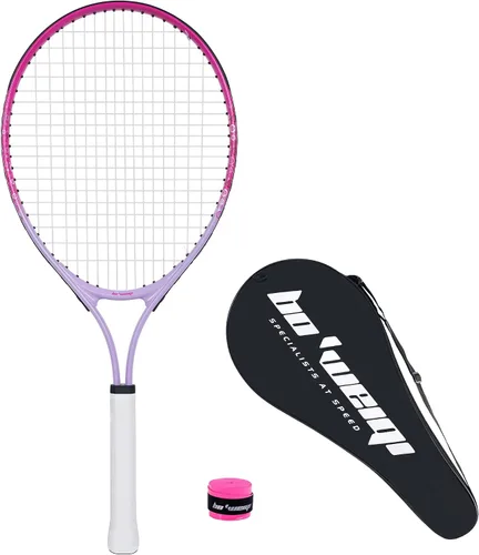 Vista 10 de bo'weiqi Raqueta de tenis para niños de 17"-25" para edades de 2-12 años, raqueta de tenis juvenil ligera para niñas y niños, deportes al aire