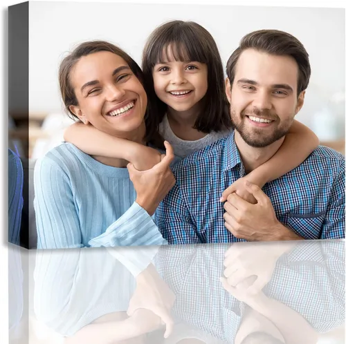Vista 32 de YK artwood Lienzo Personalizado Subir Imágenes 12x16 pulgadas - Impresiones de Lienzo Personalizadas con Tus Fotos - Cuadros de Lienzo