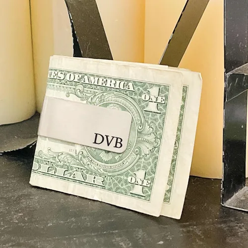Vista 6 de Iniciales Clip de Dinero Personalizada Billetera Dinero Cartera de Dinero Personal Iniciales Hijo Marido Abuelo Clip de Dinero Iniciales Hombre