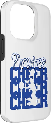 Vista 45 de Pirates Cheer Back to School Cheerleading Spirit B Case for iPhone 16