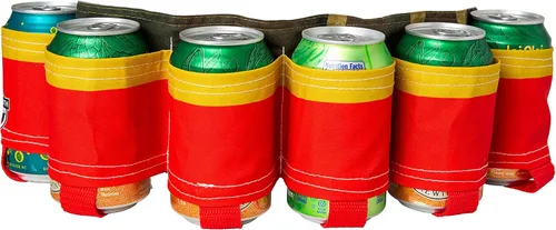Vista 8 de Big Mouth Toys - Cinturones de latas de cerveza, Algodón, Negro, talla única