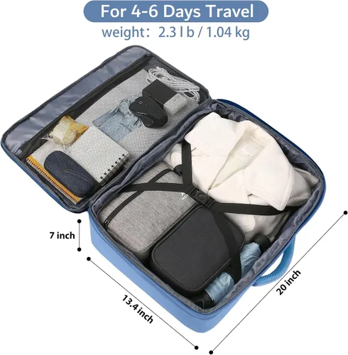 Vista 60 de MATEIN - Mochila de viaje extragrande de 10.56 galones, mochila de viaje ampliable apta para aerolíneas, para viajeros de fin de semana, hombres