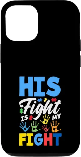 Vista 17 de His Fight is My Fight Autism Awareness Case for iPhone Air