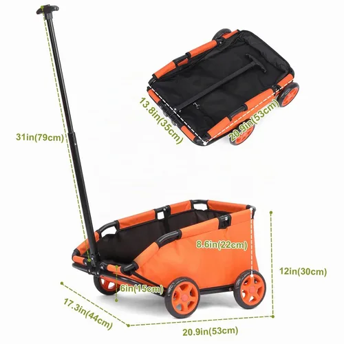 Vista 3 de Mini cochecitos para perros para mini mascotas, carritos de compras multifuncionales plegables con mango extensible, cojín integrado y cuerda