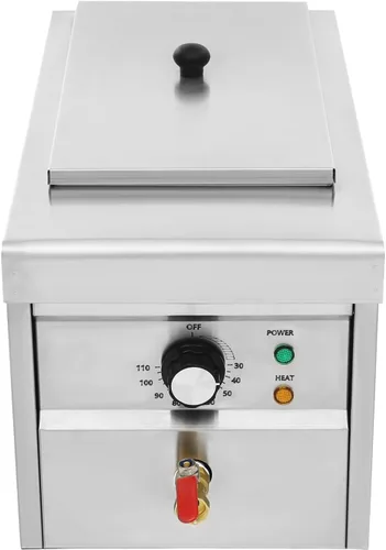 Vista 3 de Máquina de cocina de fideos de 2 agujeros, cocina de pasta comercial, fabricantes de pasta, horno de fideos de 2KW, herramienta de cocina de cocina