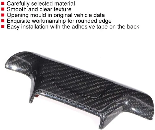 Vista 3 de Funda de volante de fibra de carbono para ZL1 2017-2019 (sin agujero)