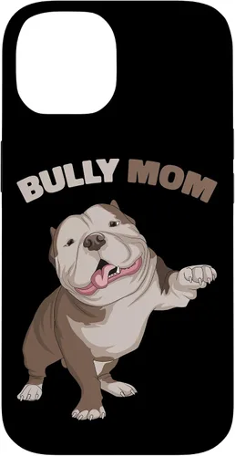 Vista 4 de American Bully Mom Dog Mama Funny Women Case for iPhone 17