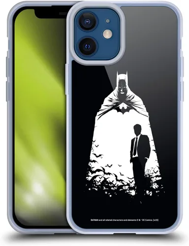 Vista 134 de Head Case Designs Officially Licensed Batman DC Comics Alter Ego Bats Duality Gel Case [Military Grade Protection] Compatible with Apple iPhone 7