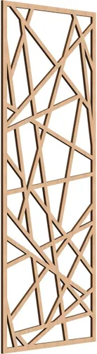 Vista 89 de Conway Paneles de pared decorativos de madera con calado, 9 3/8 pulgadas de ancho x 24 3/8 pulgadas de alto x 1/4 de alto, aliso