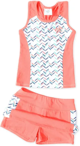 Vista 5 de STC Girls Tennis Dresses and Golf Outfit Came to Play Sleeveless Kids Athletic Sports Skirts with Shorts and Built in Pockets