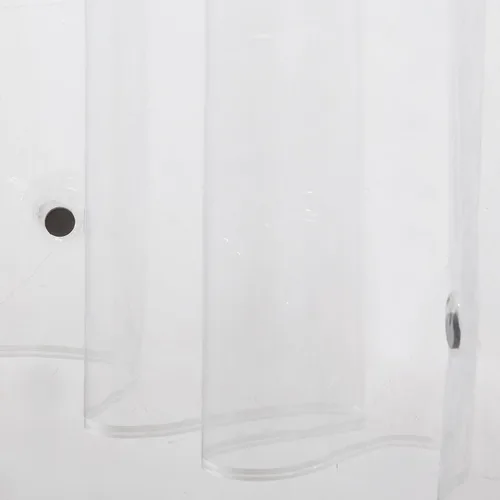 Vista 3 de Ghooss PEVA 4G - Forro para cortina de ducha (paquete de 2), forro de baño, 72 x 72 pulgadas, transparente