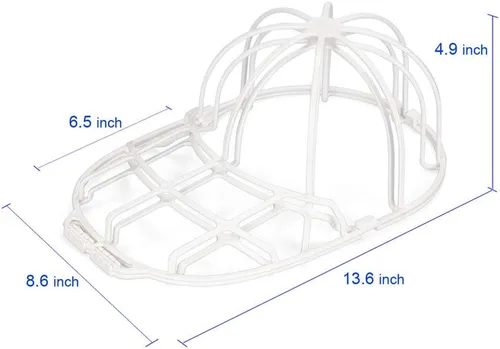 Vista 7 de Jaula Lavadora de Sombreros para Máquina Lavadora - Estante Limpiador de Gorras de Béisbol, Lavado de Gorras, Apto para Lavavajillas, Perfecto