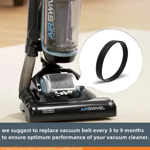 Vista 5 de JEDELEOS Correas de repuesto para modelos de vacío giratorios de aire Black and Decker BDASV101 BDASV102 BDASV103 BDASV104 BDASL201 BDASL202