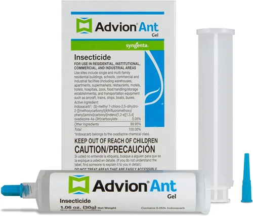Vista 2 de Advion Ant Gel Bait, 4 tubos x 1.06 oz, 1 émbolo y 2 puntas, cebo eficaz para hormigas, formulado con 0.05% de indoxacarb, uso en interiores