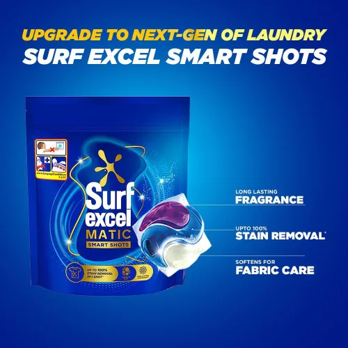 Vista 13 de Surf Excel Bolsa de detergente líquido Matic de carga frontal - 2 L