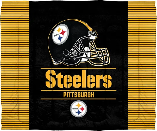 Vista 77 de Northwest NFL Unisex-Adult Comforter and Sham Set Safety