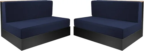 Vista 13 de EFELIM Fundas elásticas para cojines de dinette de caravana, funda de sofá de caravana, funda de asiento de sofá de caravana, funda suave