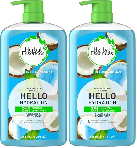 Vista 9 de Herbal Essences Hello Hydration 2 en 1 Champú y acondicionador 29.2 Fl Oz