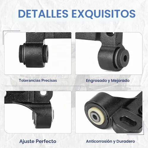 Vista 5 de Kits de suspensión de brazos de control inferiores delanteros para Chevy Trailblazer 2002-2009, Chevy Trailblazer EXT 2002-2006, GMC Envoy 2002-2009