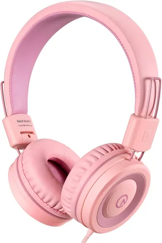 Vista 7 de noot products Auriculares para niños K11 plegables estéreo sin enredos de 5 pies de largo cable de 0.138 in Jack Plug in Ear Auriculares con cable