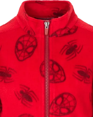 Vista 4 de Marvel Spider-Man - Chaqueta de forro polar con cremallera para niños pequeños y grandes