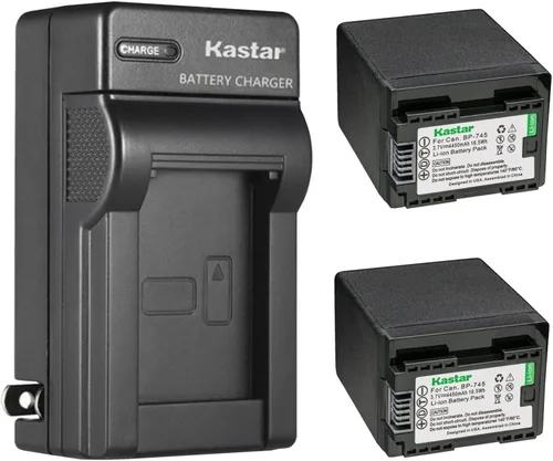 Vista 5 de Kastar Cargador de batería de pared BP-745 AC para Canon LEGRIA HF M66 HFM66, LEGRIA HF M68 HFM68, LEGRIA HF M76 HFM76, LEGRIA HF M78 HFM78, LEGRIA