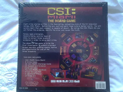 Vista 2 de CSI: Miami The Board Game