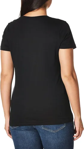 Vista 5 de Nautica Camiseta Easy Comfort para mujer, cuello redondo, súper suave, 100% algodón, color liso