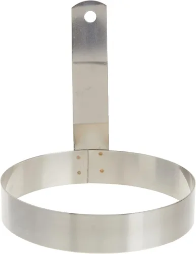 Vista 5 de Winco Anillo para huevo redondo, 6 pulgadas, acero inoxidable