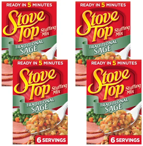 Vista 9 de Stove Top Mezcla de relleno de sabio tradicional (caja de 6 oz)