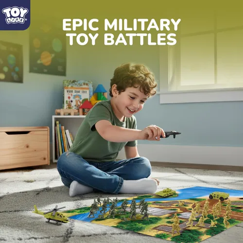 Vista 2 de TOY Life Army Men Playset (Mapa de aterrizaje de playa Set 2)