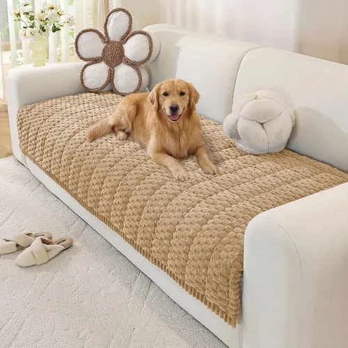 Vista 18 de OstepDecor Funda de sofá para perros, lavable, antideslizante, protector de Azul